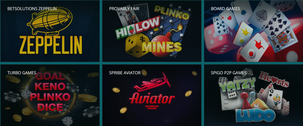 mini giochi - mini games - aviator